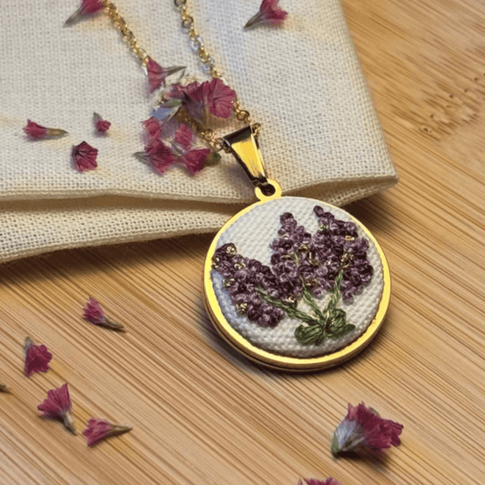 Colar Campo de Alfazema.       Leve a Tranquilidade Consigo